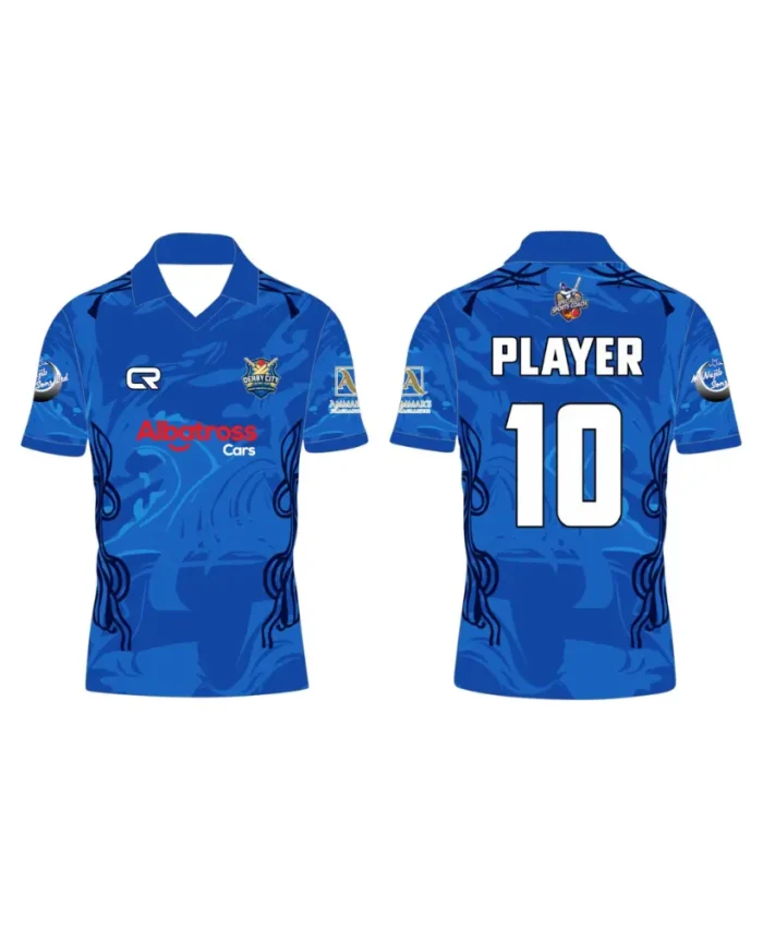Junior Cricket Match Shirt – Derby City Performance Playing Top